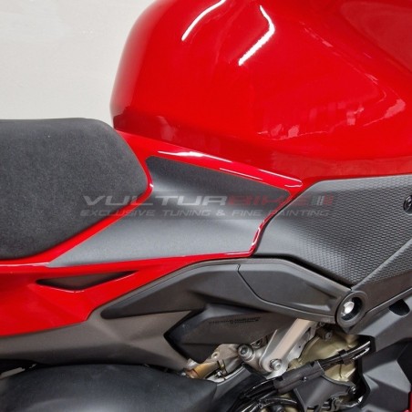 Geprägte selbstklebende Tankprotektoren - Ducati Panigale V4