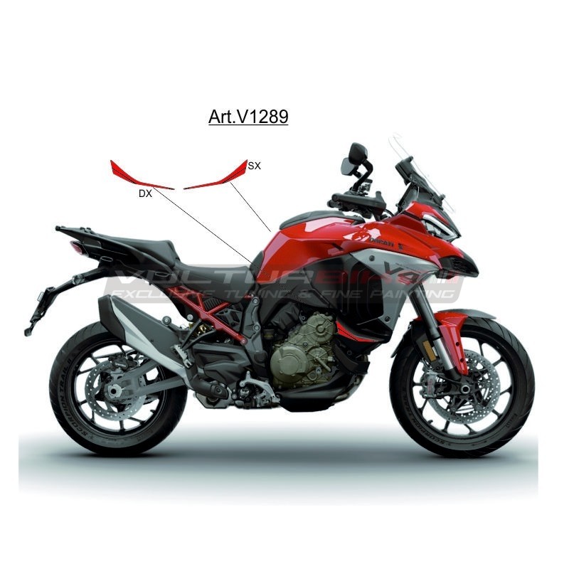 Autocollants d’ailerons - Ducati Multistrada V4