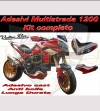 Kit de pegatinas personalizados - Ducati Multistrada 1200 2010/14 
