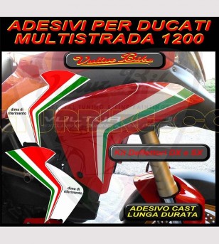 Sticker-Kit für Deflektoren - Ducati Multistrada 1200 2010/14 
