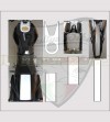 Zentrale Band Aufkleber - Ducati Monster 600/900/1100 