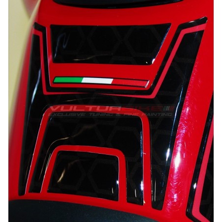 Set aus 3D-harzbeschichteten Tankprotektoren - Ducati Multistrada V4