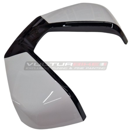 Original custom Iceberg White case top cover - Ducati Multistrada V4