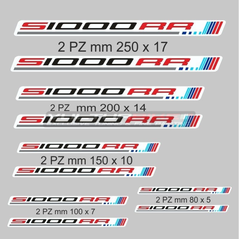 Kit adesivi per decorazioni varie - S1000RR BMW