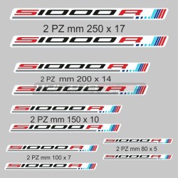 Set d’autocollants - dix pièces - S1000R BMW