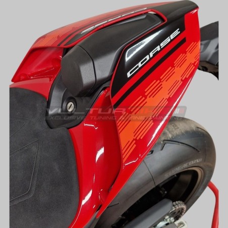 Kit complet de graphiques adhésifs « racing » pour carénages Ducati Panigale V4
