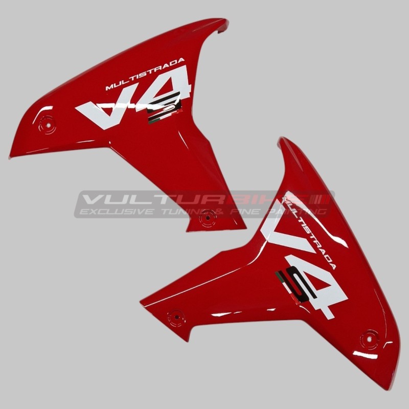 Panneaux latéraux colorés pour Ducati Multistrada V4