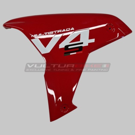 Colored side panels for Ducati Multistrada V4