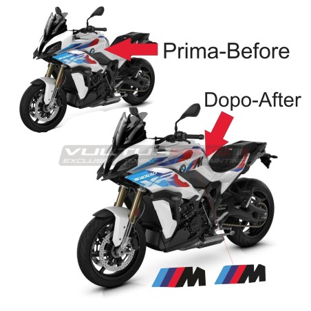 Complementary decorative stickers for tanks - BMW S1000XR / M1000XR