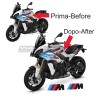 Complementary decorative stickers for tanks - BMW S1000XR / M1000XR