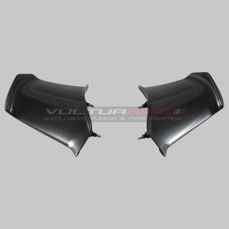 Par de alas aerodinámicas de carbono Ducati Panigale V4