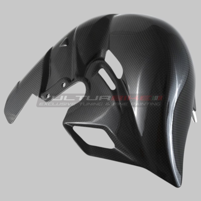 Original Ducati Panigale V4 manifold exhaust protection - carbon