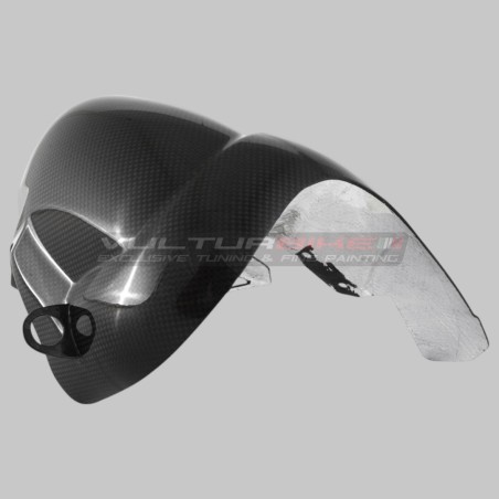 Protección de escape del colector Ducati Panigale V4 original - carbono