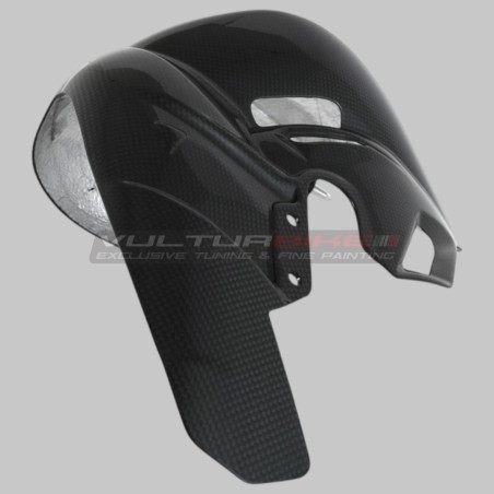 Protection d’échappement d’échappement d’origine Ducati Panigale V4 - carbone