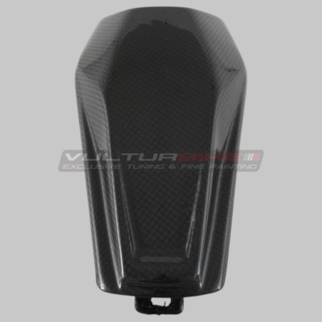 Ducati Panigale V4 Heckpuffer Mittelabdeckung - Carbon
