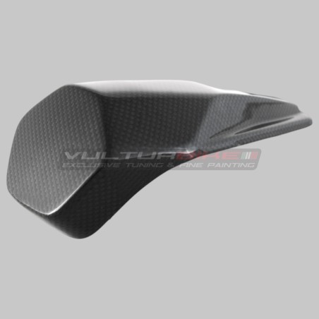 Cubierta central del parachoques trasero Ducati Panigale V4 - carbono