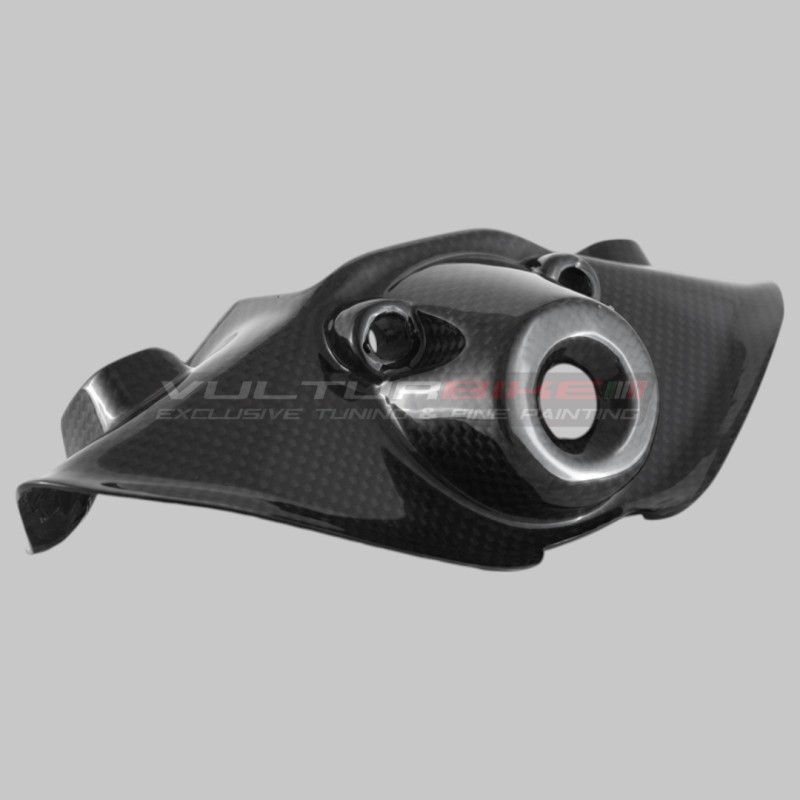 Panigale V4 Ducati Tastenblockabdeckung - Carbon