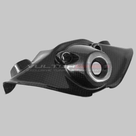 Panigale V4 Ducati key block cover - carbon