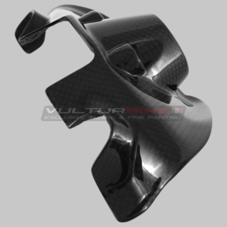 Panigale V4 Ducati key block cover - carbon