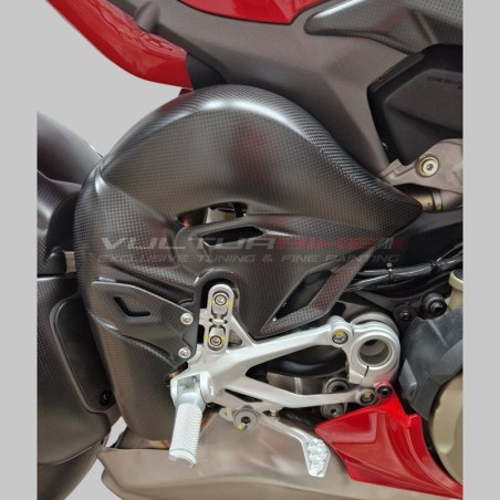 Protection d’échappement du collecteur Ducati Streetfighter V4 d’origine Panigale / - carbone