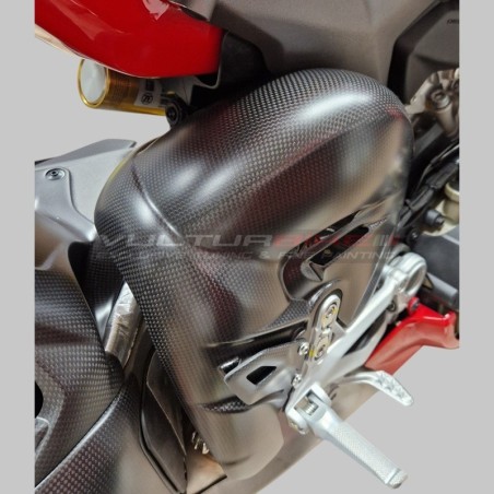 Protection d’échappement du collecteur Ducati Streetfighter V4 d’origine Panigale / - carbone