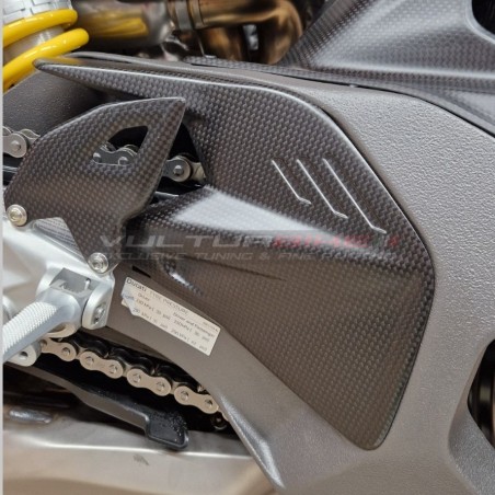 Inserto braccio forcellone carbonio - Ducati Panigale / Streetfighter V4