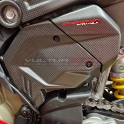 Set coperture testa motore destra e sinistra Ducati Panigale / Streetfighter V4 - carbonio