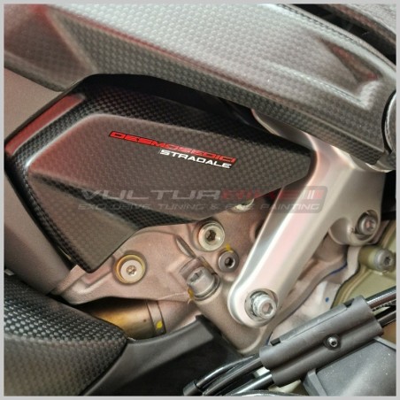 Right and left engine head cover set Ducati Panigale / Streetfighter V4 - carbon
