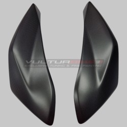 Rear side panels exhaust protection Ducati Hypermotard 950 "Carbon"