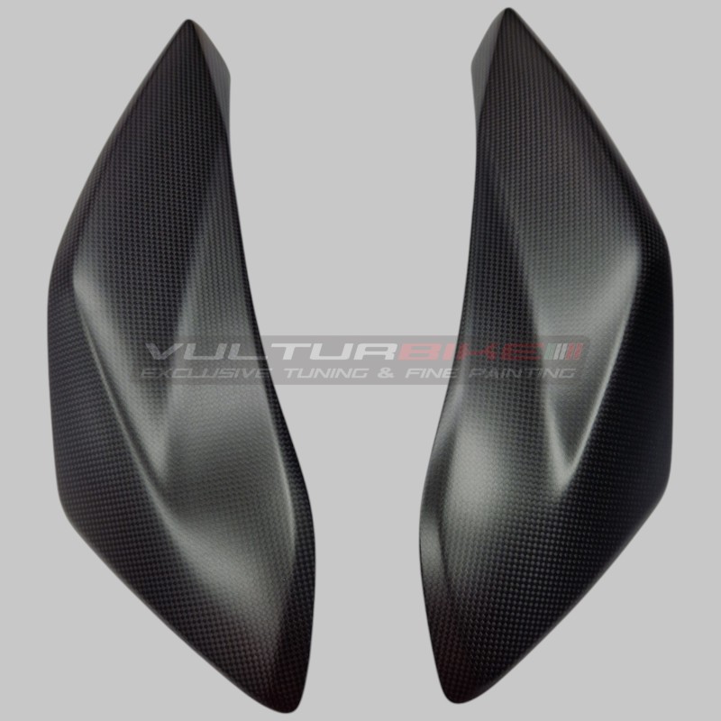 Paneles laterales traseros protección de escape Ducati Hypermotard 950 "Carbon"
