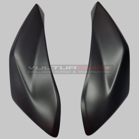 Rear side panels exhaust protection Ducati Hypermotard 950 "Carbon"