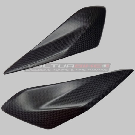 Paneles laterales traseros protección de escape Ducati Hypermotard 950 "Carbon"
