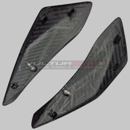 Fianchetti posteriori protezione scarico Ducati Hypermotard 950 "Carbonio"