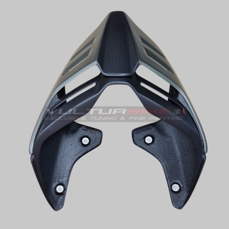 Carbon Heck für Ducati Streetfighter V2 "Storm Green"