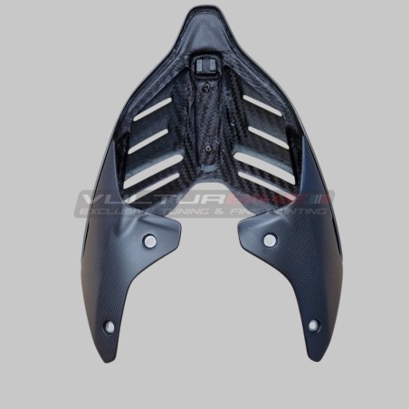 Carbon Heck für Ducati Streetfighter V2 "Storm Green"