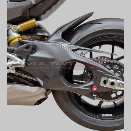 Set Copertura forcellone Ducati Panigale / Streetfighter V4 - carbonio