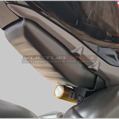 Couvercle inférieur pour réservoir de carburant Ducati Panigale / Streetfighter V4 - carbone
