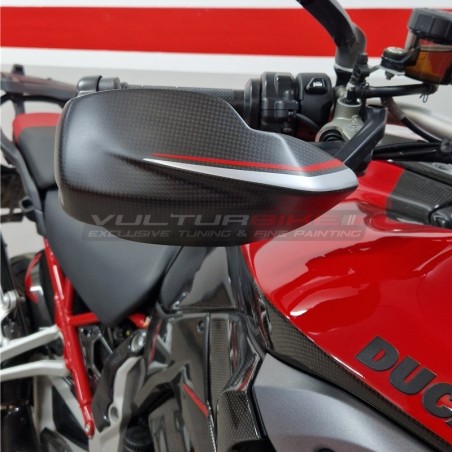 Garde-mains en carbone nouvelle ligne sport pour Ducati Multistrada