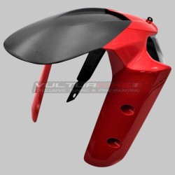 Guardabarros delantero de carbono pintado para Ducati Multistrada V2 / V2S
