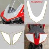 Number plate stickers kit - windshield and tail - Ducati Panigale V4