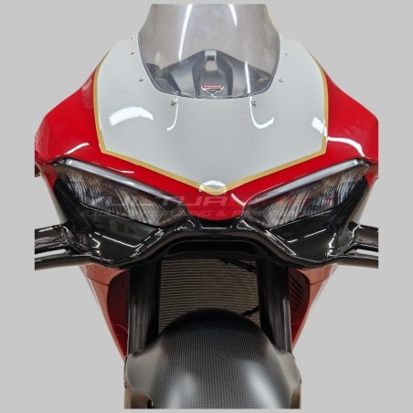 Nummernschildaufkleber Kit - Windschutzscheibe und Heck - Ducati Panigale V4