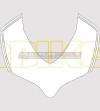 Tischaufkleber Nummer 1299 R - Ducati Panigale 899/1199 