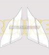 Adesivo tabella portanumero codone - Ducati Panigale 899/1199 