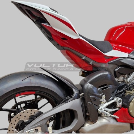 Paneles traseros y laterales bajo el asiento Ducati Panigale y Streetfighter V4 / V4S