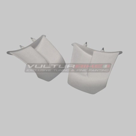 Par de alas originales de fibras plásticas sin pintar - Ducati Panigale V4 / V4S