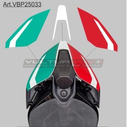 Set d’autocollants design tricolore pour queue - Ducati Panigale et streetfighter V4