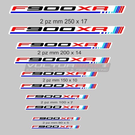 Insignias adhesivas - varios tamaños - BMW F900XR
