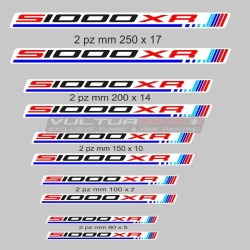 Autocollants - 10 pièces de différentes tailles - BMW S1000XR