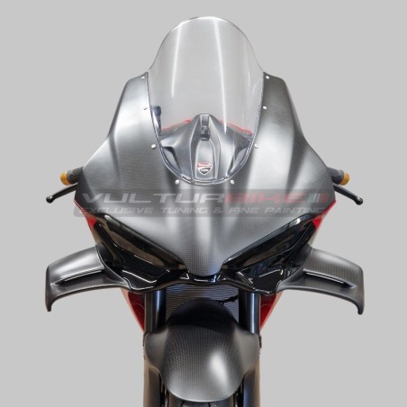 Carenado delantero de fibra de carbono para Ducati Panigale V4