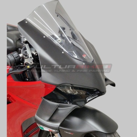 Carbon fiber front fairing for Ducati Panigale V4